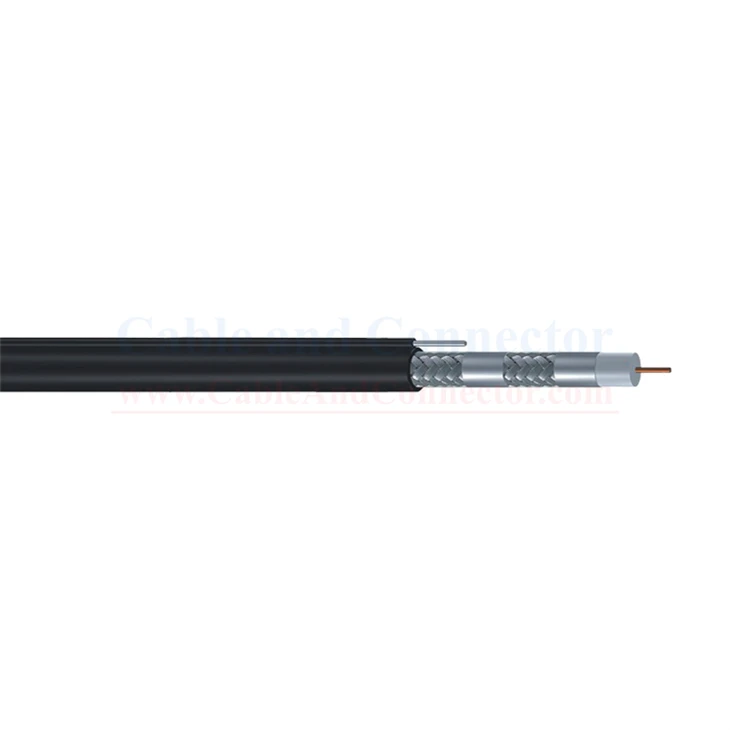 RG6 Messengered Quad-shield Coaxial Cable factory RG6 Messengered Quad-shield Coaxial Cable factory